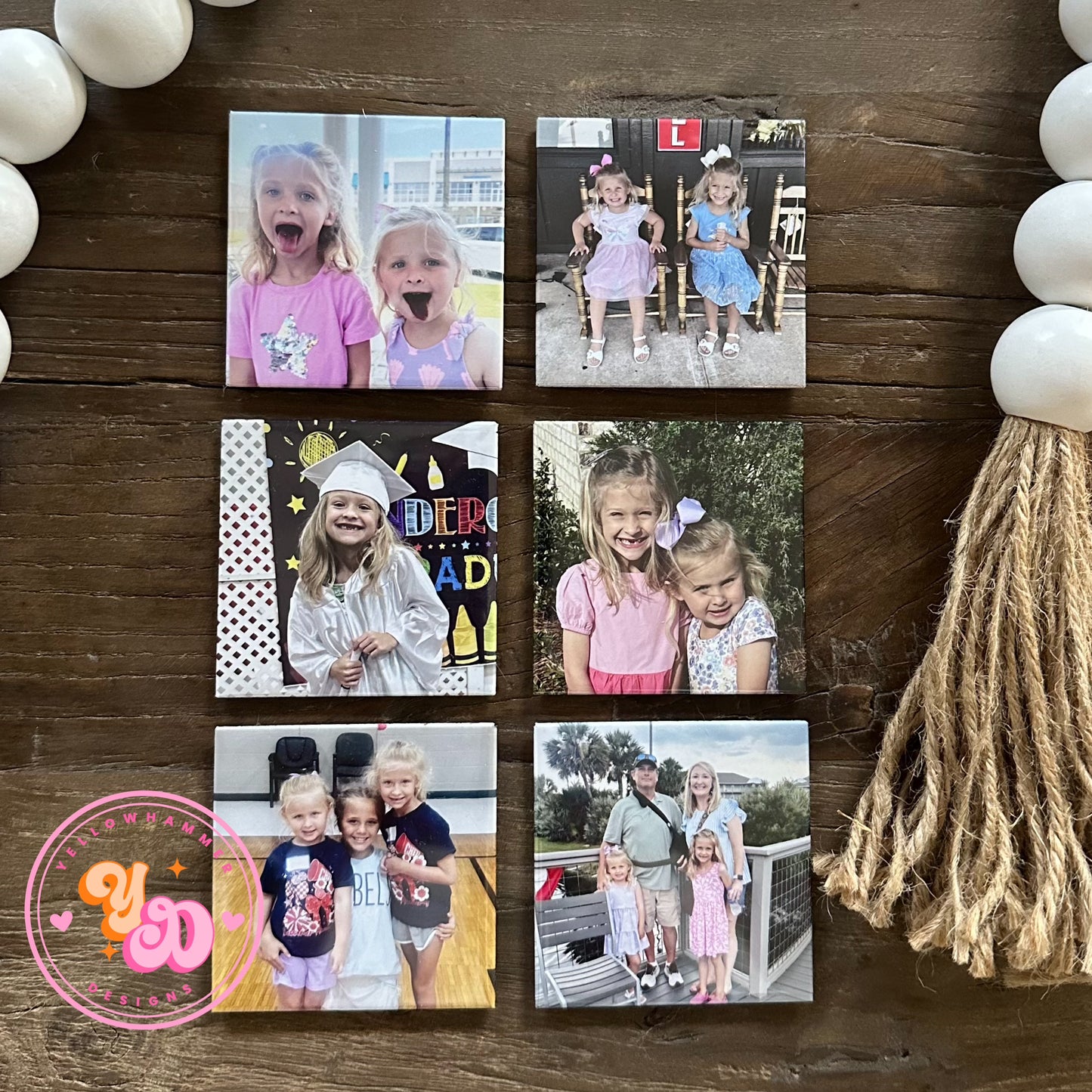 Square Photo Magnets