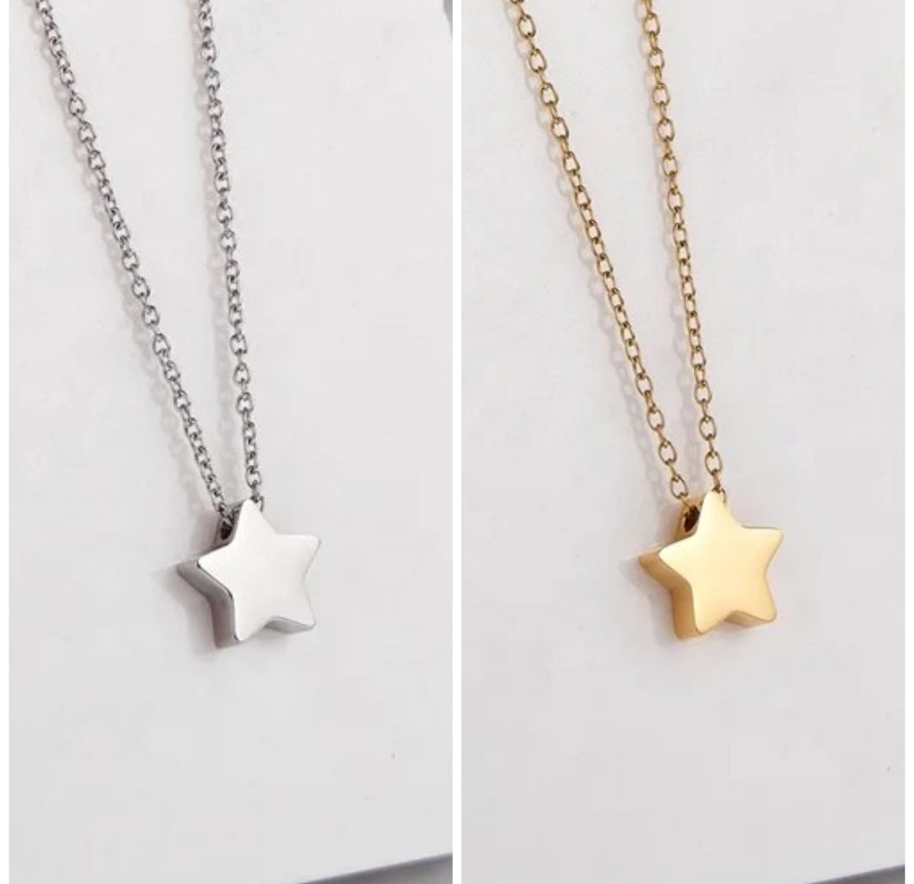 Necklace- sweet & simple star