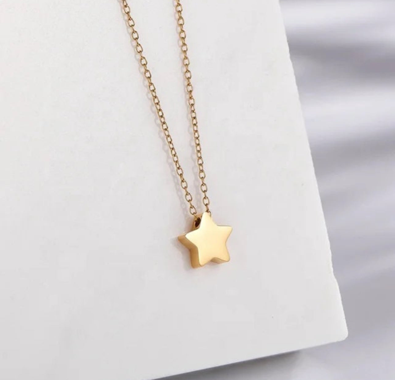 Necklace- sweet & simple star