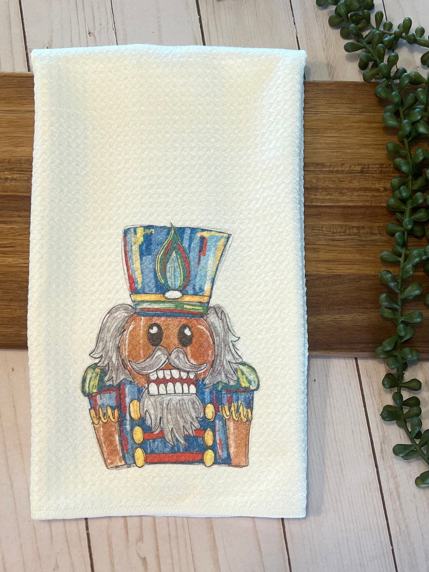 Nutcracker Christmas Towel