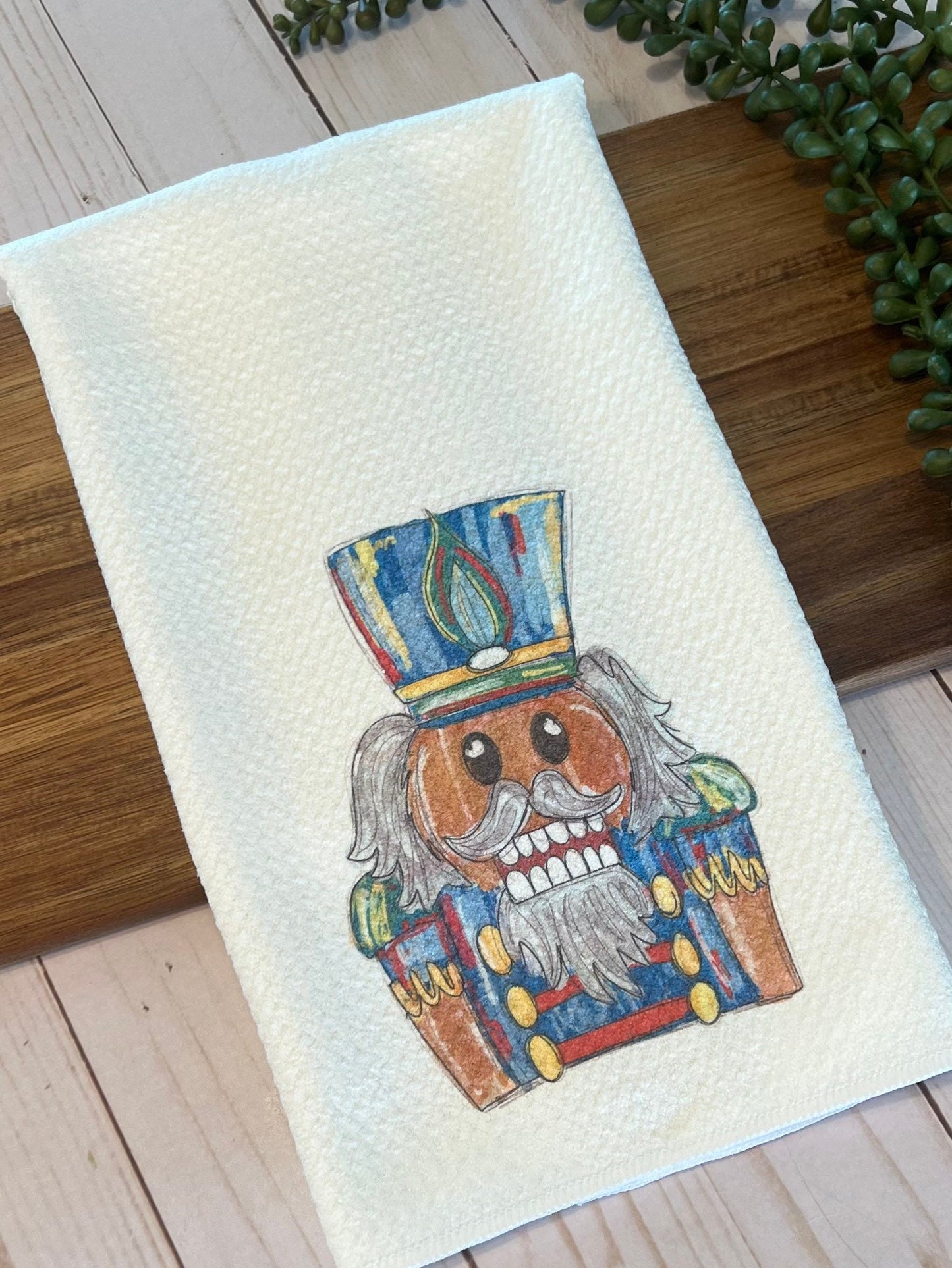 Nutcracker Christmas Towel