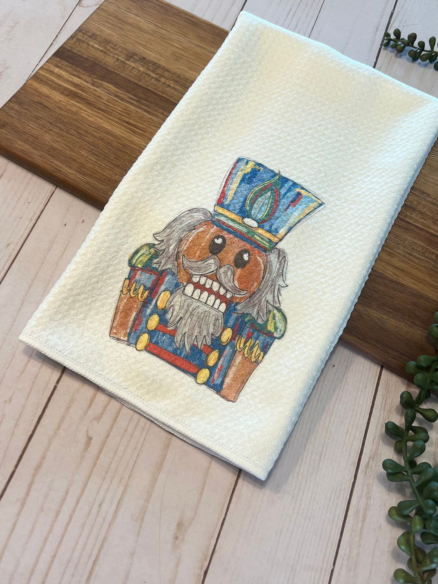 Nutcracker Christmas Towel