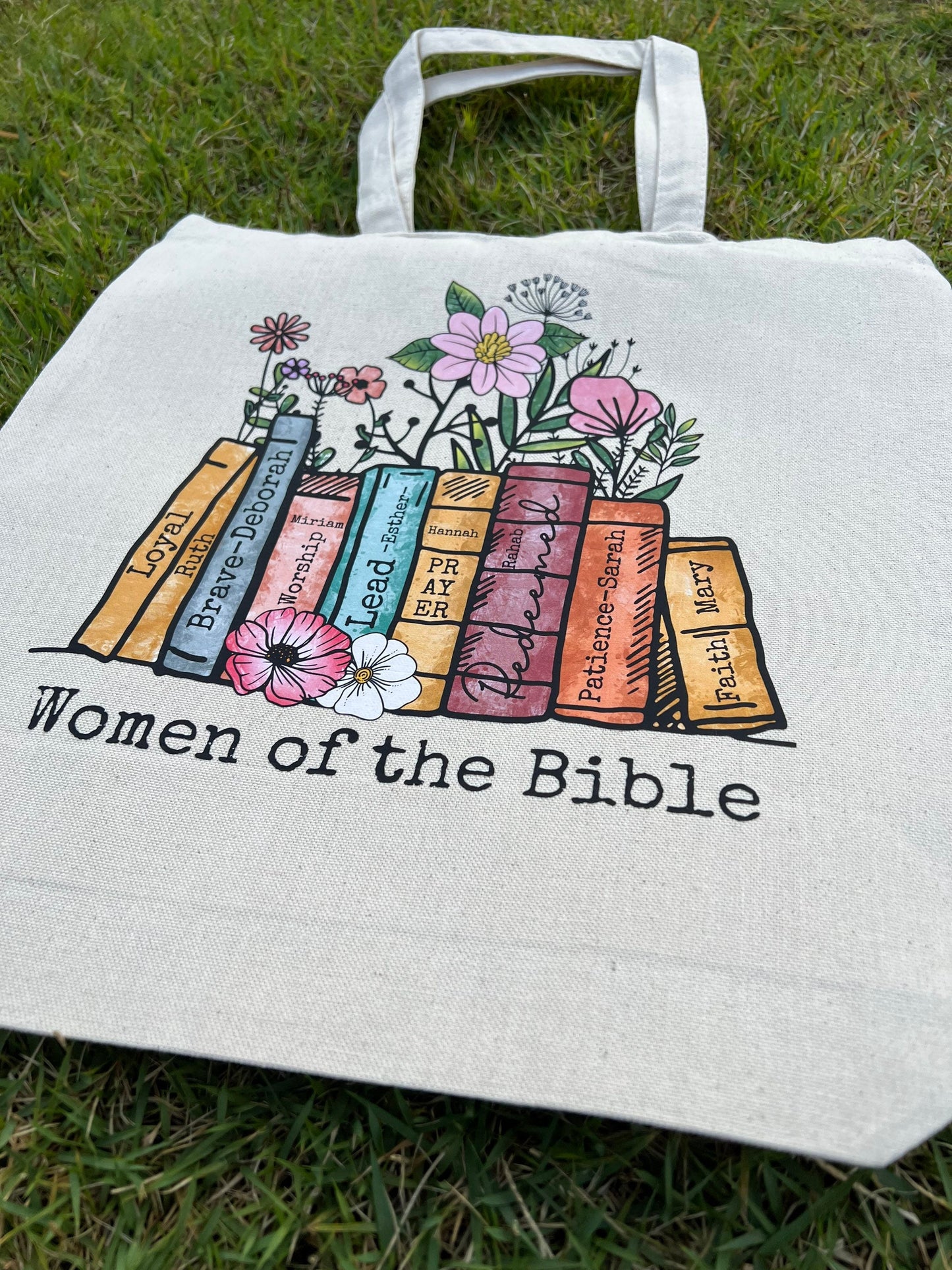 Women of the Bible tote bag