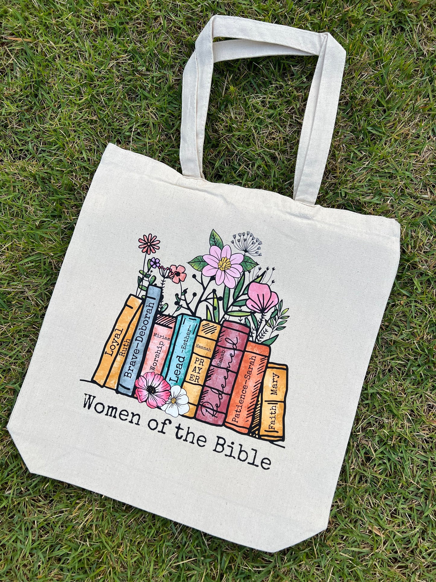 Women of the Bible tote bag