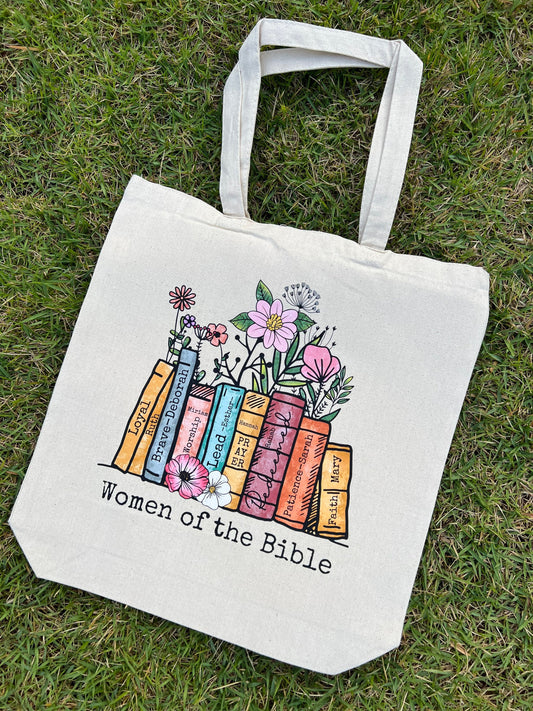 Women of the Bible tote bag