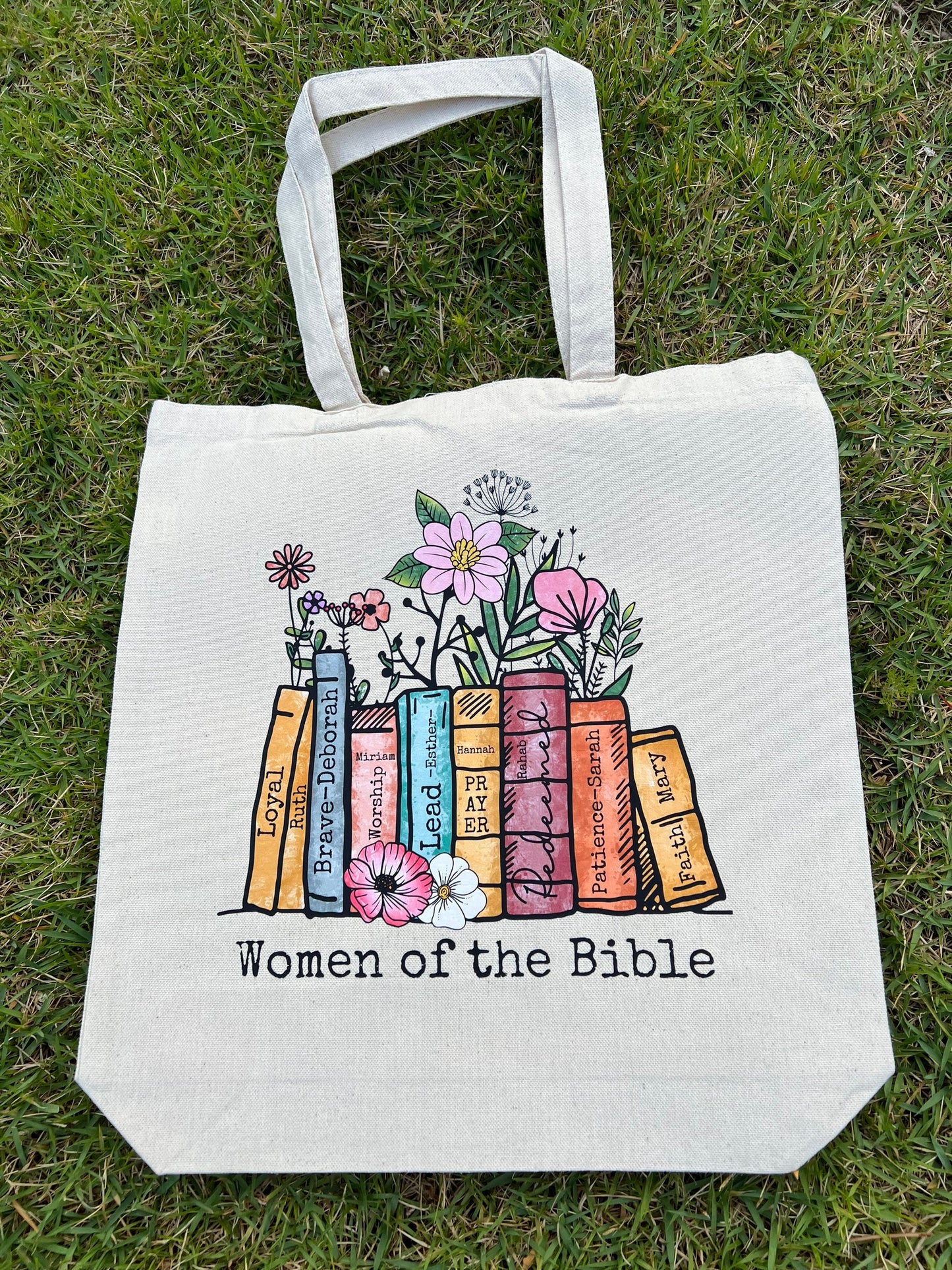 Women of the Bible tote bag