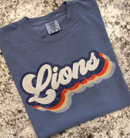 Lions retro vintage shirt